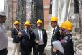 Visite de chantier du nouveau terminal de l’aéroport Marrakech Ménara par le Monsieur Anis GHEDIRA, Ministre du Transport Tunisien