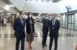 Visite de Mme Nadia FETTAH ALAOUI, Ministre du Tourisme, de l’Artisanat, du Transport Aérien et de l’Economie Sociale à l’aéroport Mohammed V