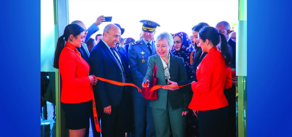 Inauguration du nouveau terminal  Aviation d'Affaires à l'aéroport de Dakhla