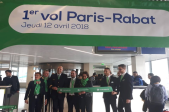 Vol inaugural Paris - Rabat de la compagnie Transavia France 