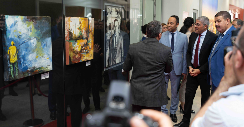 L’AÉROPORT MOHAMMED V REND HOMMAGE AU TALENT ARTISTIQUE DES FONCTIONNAIRES DE LA DGSN